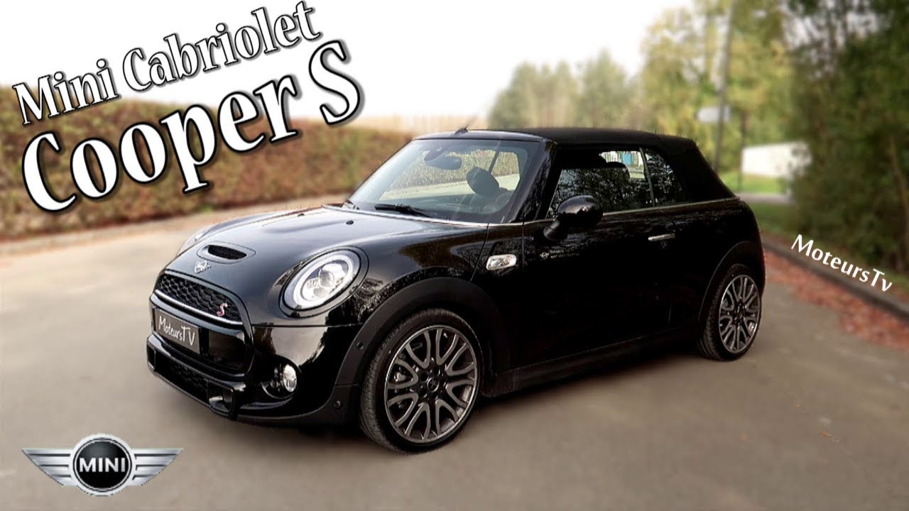 MINI COOPER S CABRIOLET 2019 / ESSAI [FR]
