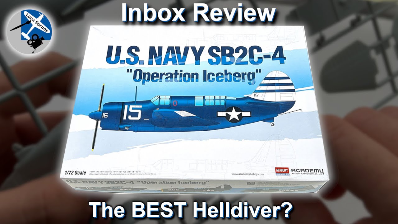 Is This the Ultimate 1/72 Helldiver? Academy SB2C “Operation Iceberg” Inbox Review