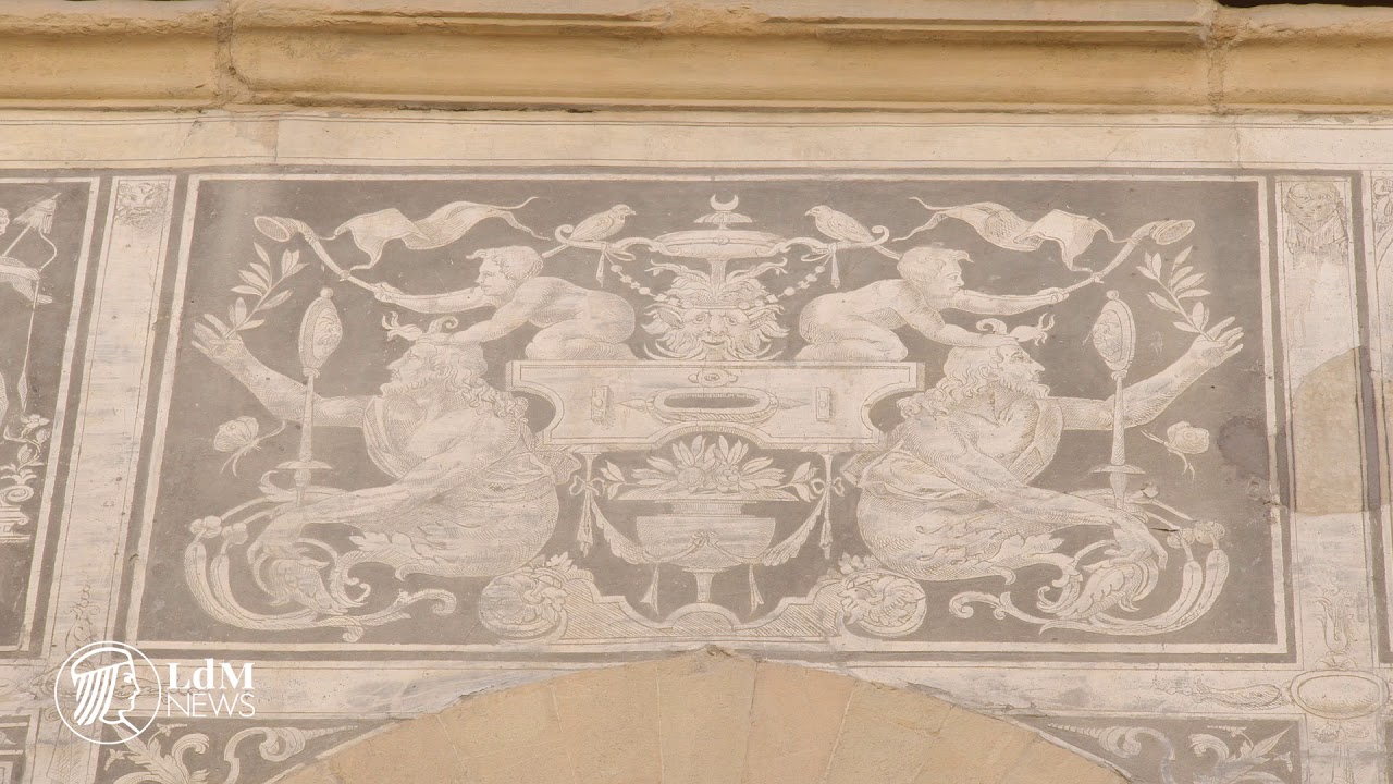 Less famous facades of Florence with intrigue all their own