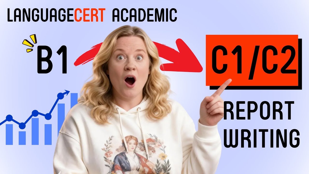 One Template Master LanguageCert Academic C1/C2 Smarter | Higher Scoring Report Writing Bar Chart