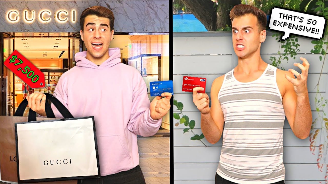 Switching Credit Cards With My Brother For A Day..