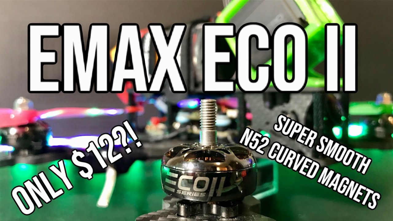Emax Eco II 2306 2400kv Test & First Impressions | Premium FPV Freestyle Motors For $12?! 🤯