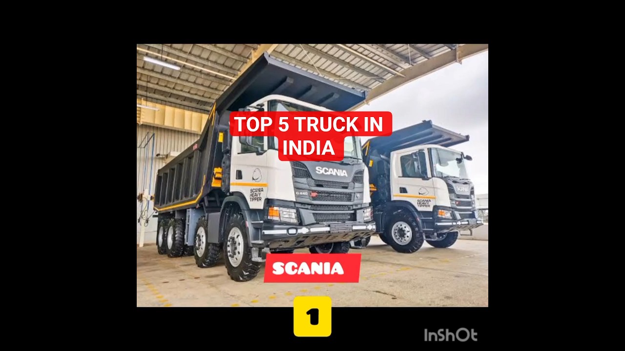 TOP5 TRUCK IN INDIA📈 #shorts#tata#scania#bharathbenz#eicher#leyland#top#vs#powerful#truck#india#vs