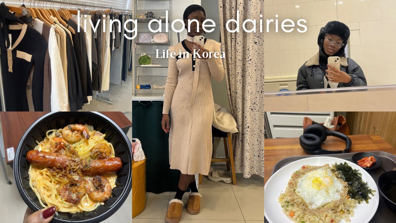 Days in my life in Korea🌸 | Living along dairies | work, shopping, cooking and more!
