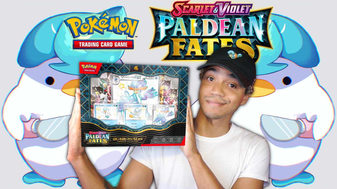 Finally Got To Open The Paldean Fates Quaquaval Ex Premium Collection!!!