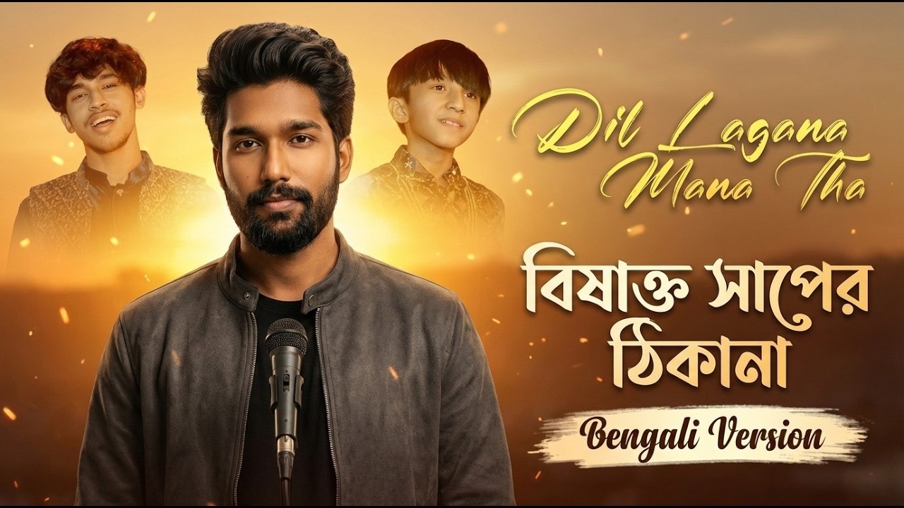 Dil Lagana Mana Tha (Bengali Version) Anime | Romantic Bengali Cover | Mansur Khan