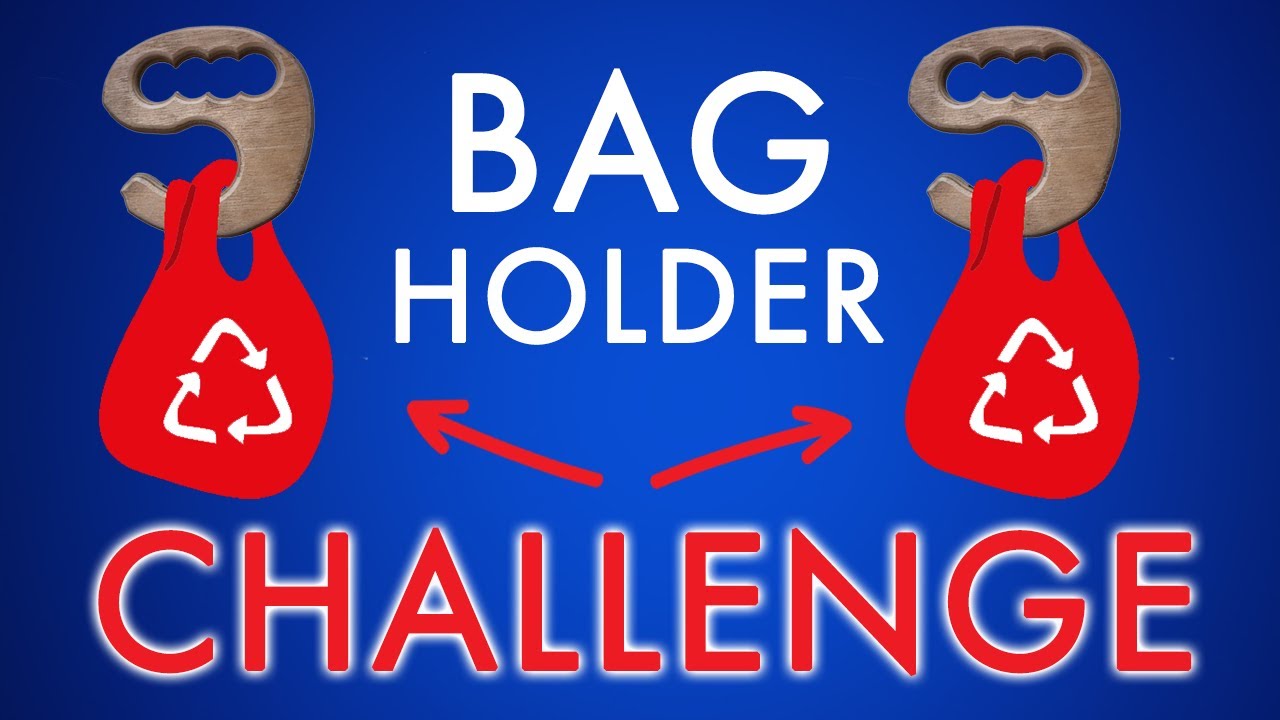 10Min Woodworking Challenge WISA Plywood DIY Plastic Bag Holder
