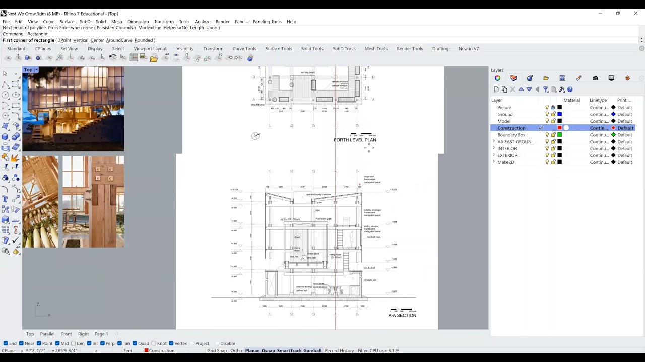 W22 ARCH 132 Tutorial: 3D Modelling Your Pavilion Precedent