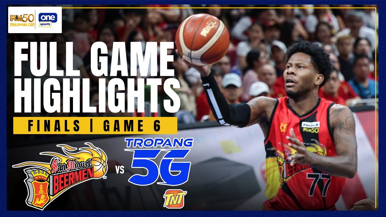 SAN MIGUEL vs TNT | FINALS GAME 6 | FULL GAME HIGHLIGHTS | PBA SEASON 50 PHILIPPINE CUP