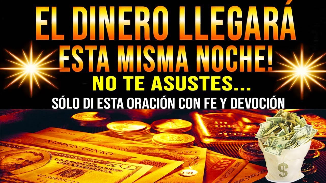 DA MIEDO!! SERÁS RICO CON SÓLO ESCUCHAR 1 VEZ ESTA ORACIÓN Y RECIBIRÁS MUCHO DINERO EN 3 DIAS