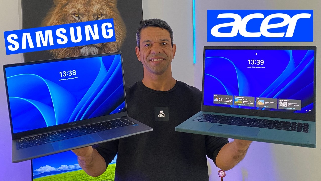 Galaxy Book4 vs Aspire Vero: Qual o MELHOR notebook custo-benefício (Análise, Review e Teste)