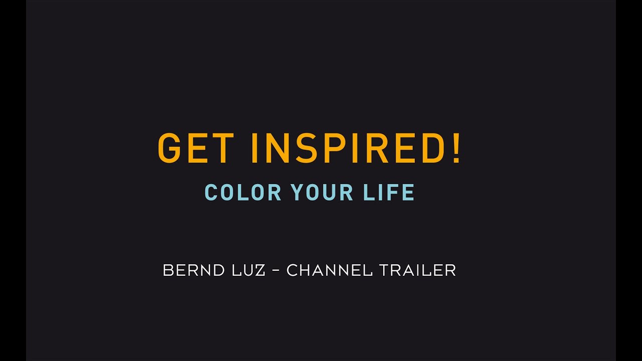 BERND LUZ &ndash; Kanaltrailer 2020/21