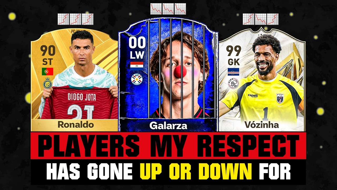 FOOTBALLERS MY RESPECT has Gone UP and DOWN For! 📈📉
