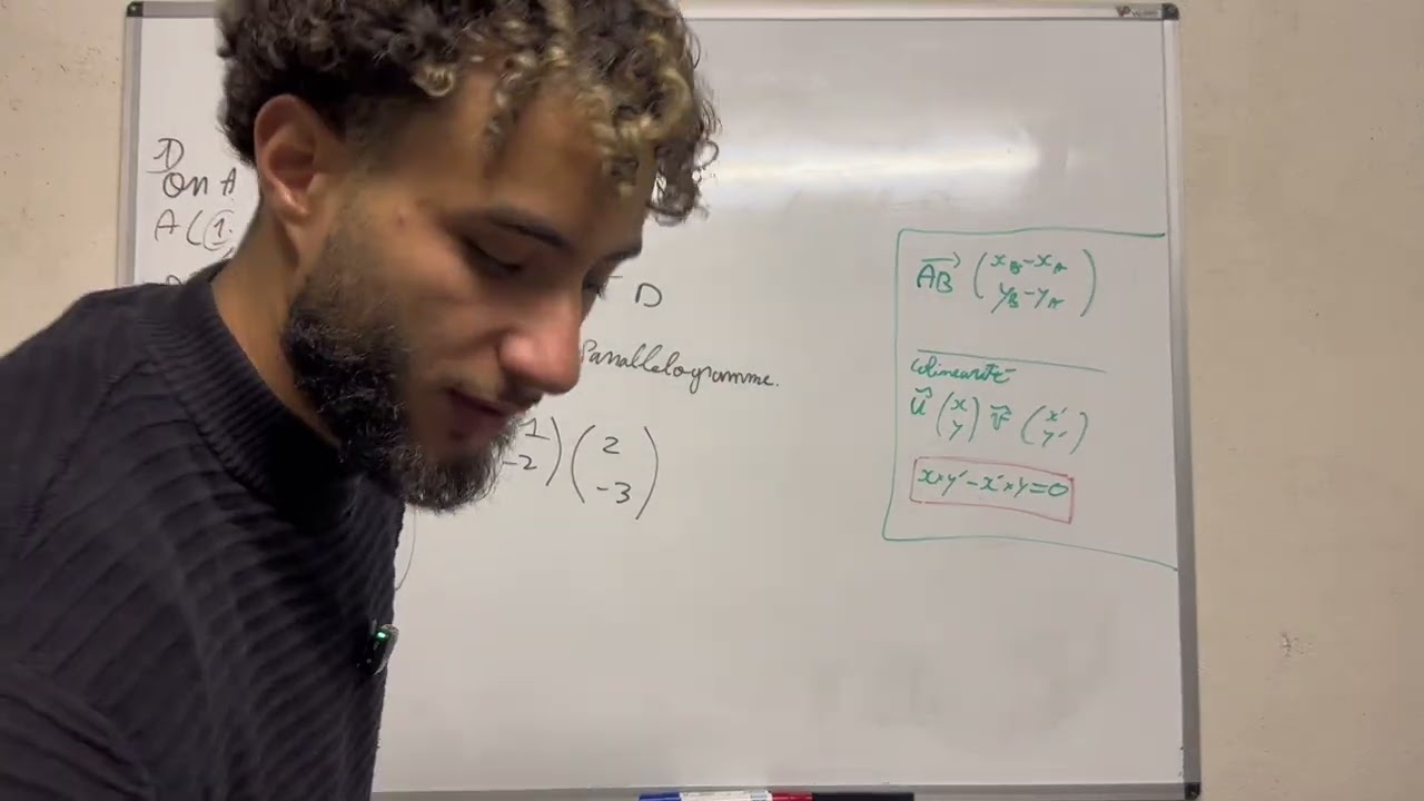 Vecteurs : Trouver les Coordonnées d’un Point d’un Parallélogramme 📐 | Cours + Méthode 