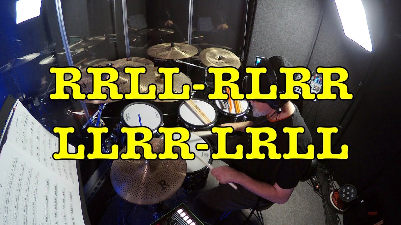Daily practice sticking RRLL-RLRR LLRR-LRLL