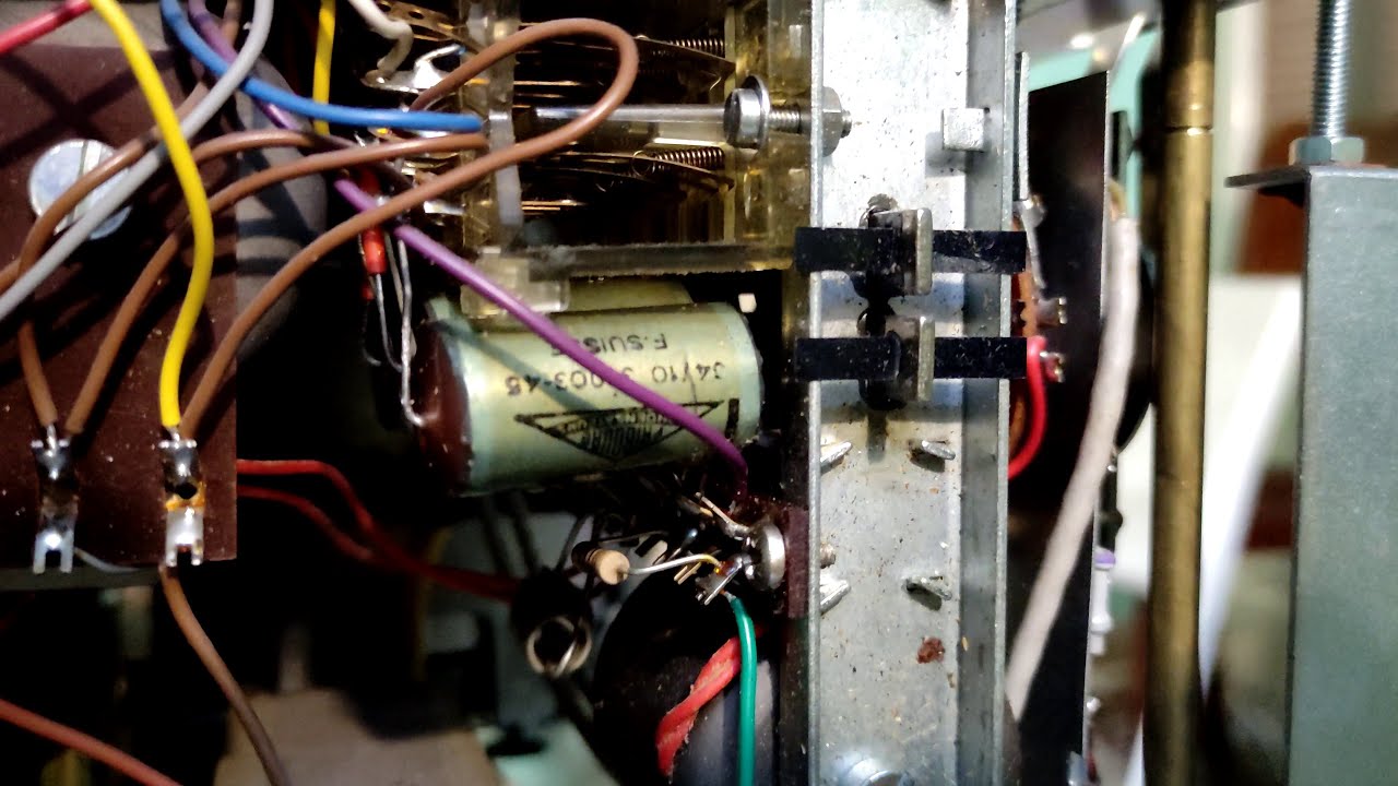Revox G36 - Replace Spark Suppression Capacitors 0.1μF