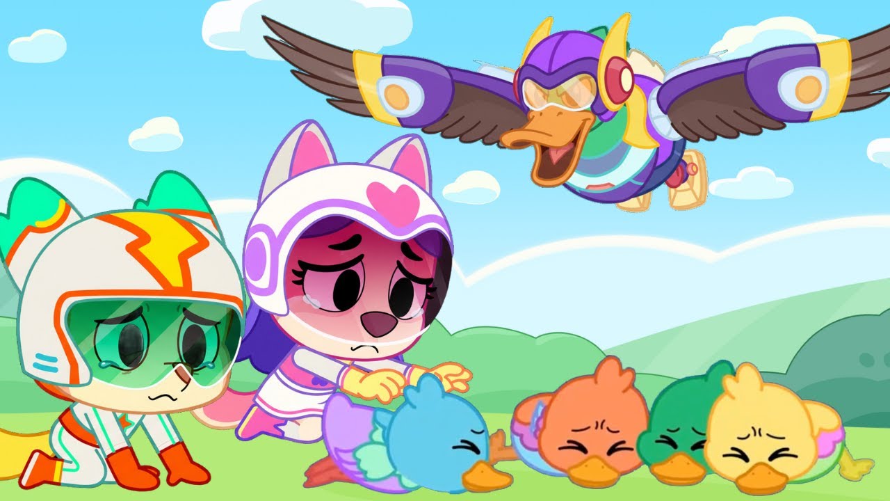 Colorful Ducklings’ Adventure  Kindness & Family for Kids