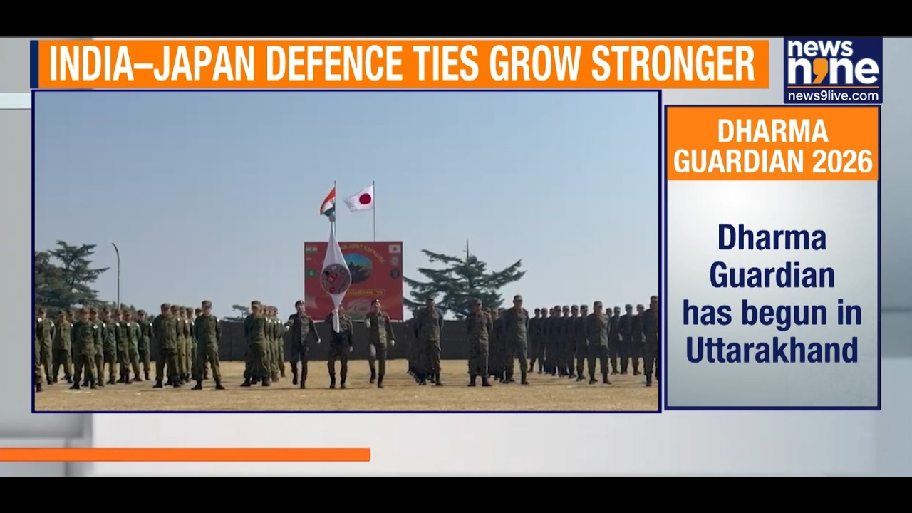 India–Japan Joint Exercise ‘Dharma Guardian’ Kicks Off in Uttarakhand