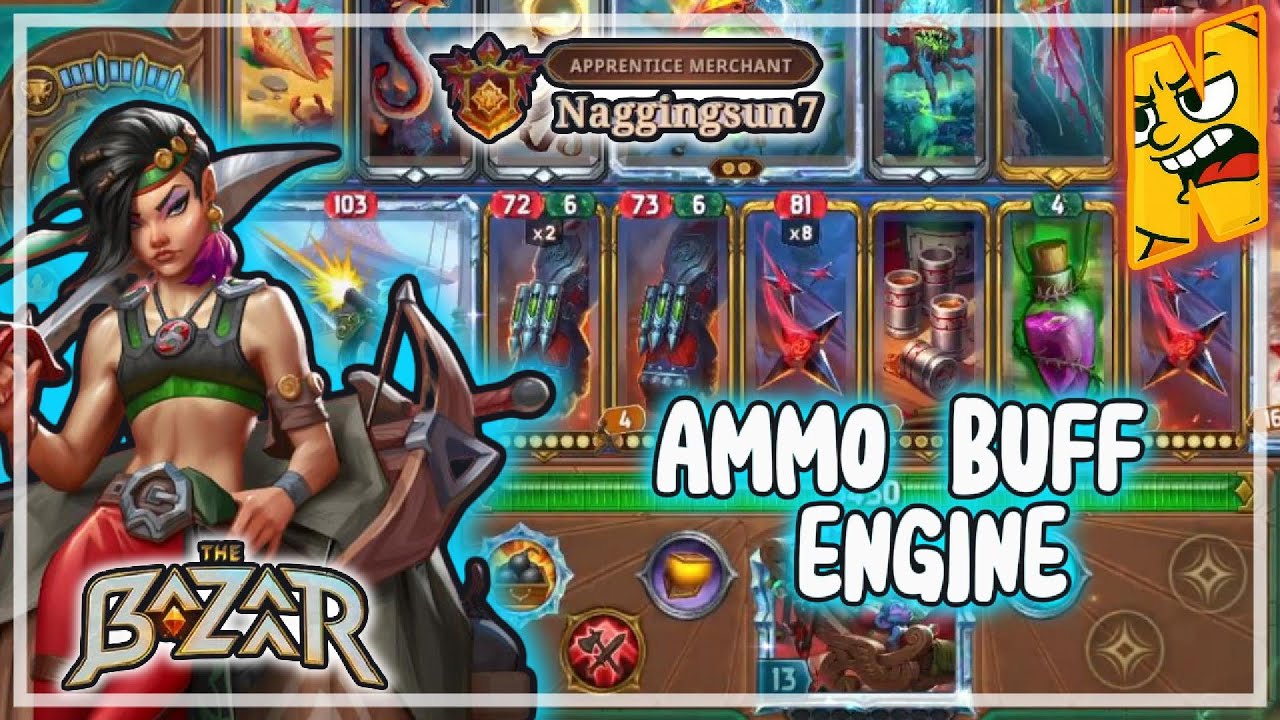 VANESSA AMMO BUILD EVERY AMMO USE TRIGGERED DAMAGE OR BUFFS – The Bazaar Gameplay