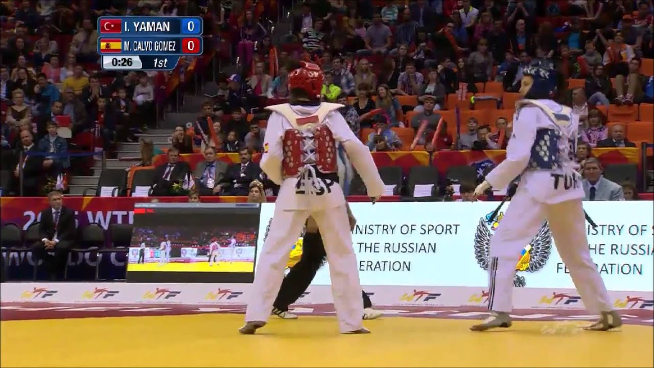 Taekwondo WTF. Чемпионат мира 2015. Gold final. W-62. Yaman-Calvo Gomez.