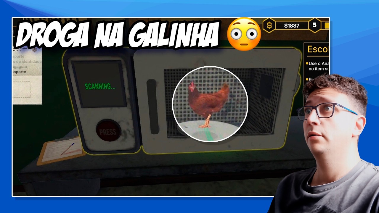 COLOQUEI UMA GALINHA NO MICROONDAS 😳 | Narco Check