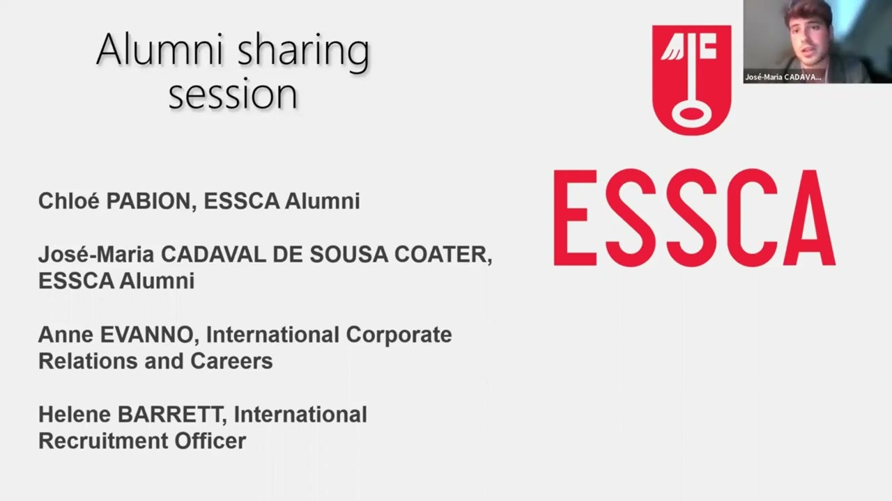 José Maria  - Campus life at ESSCA