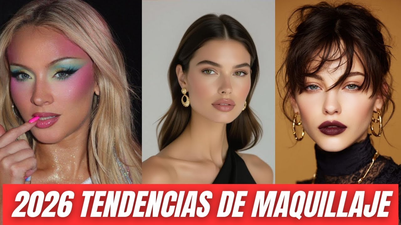 6 TENDENCIAS de MAQUILLAJE que dominarán este 2026