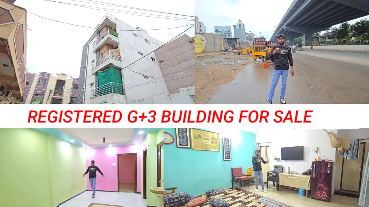 HOUSE FOR SALE IN TADBAN HYDERABAD G+3 BUILDING FOR SALE