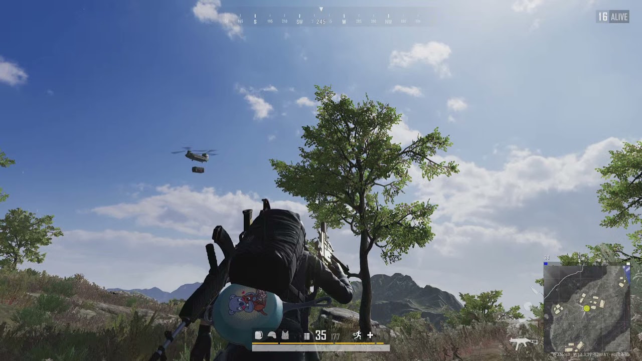 PLAYERUNKNOWN'S BATTLEGROUNDs 6 kill chicken dinner paramo
