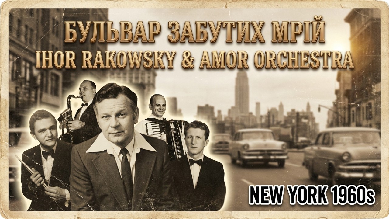 Ihor Rakowsky and Amor Orchestra - Бульвар забутих мрій - Сон - 1960s Ivan Smith Studio USA 