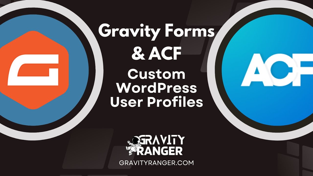 Gravity Forms & ACF Custom WordPress User Profile