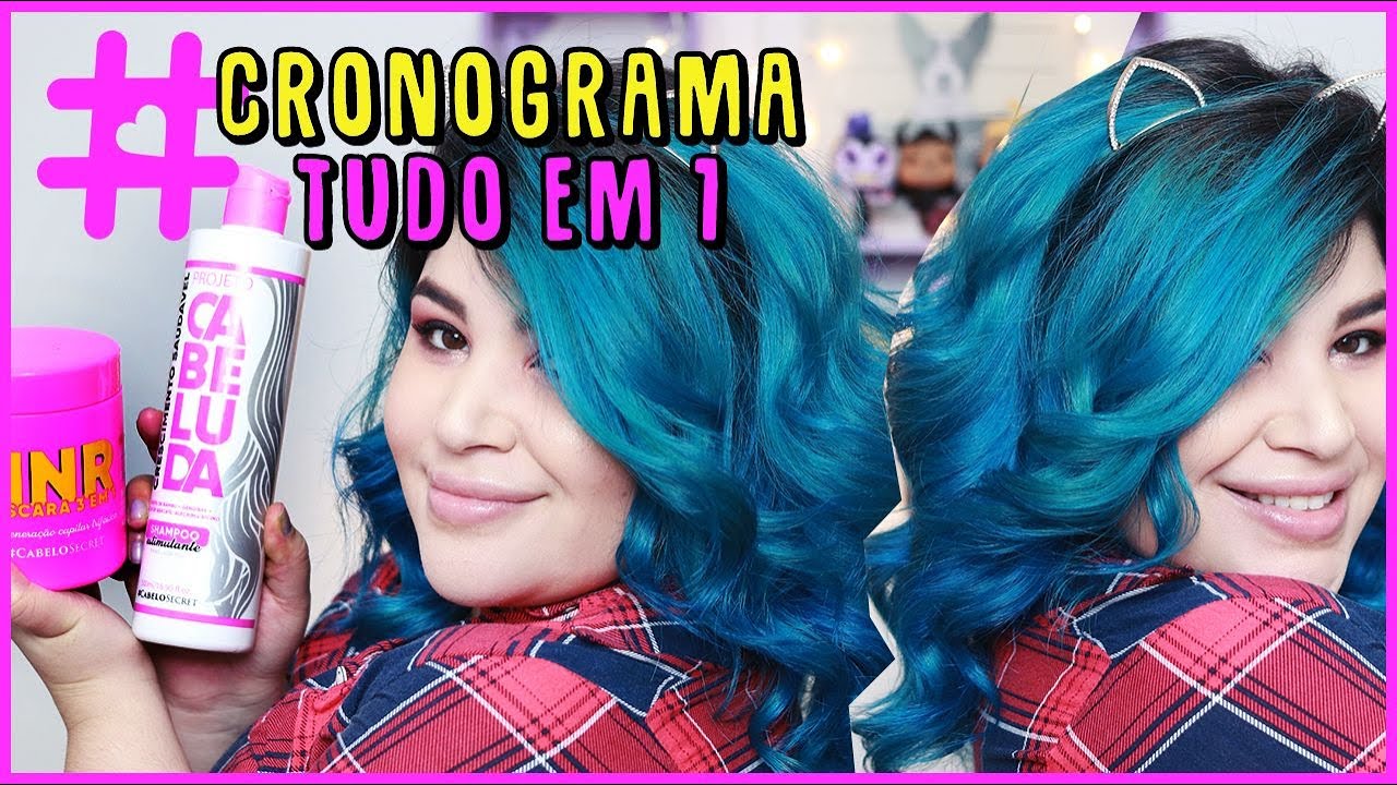 💕CRONOGRAMA 3 EM 1 PARA CRESCIMENTO CAPILAR, FUNCIONA? [#CabeloSecret]
