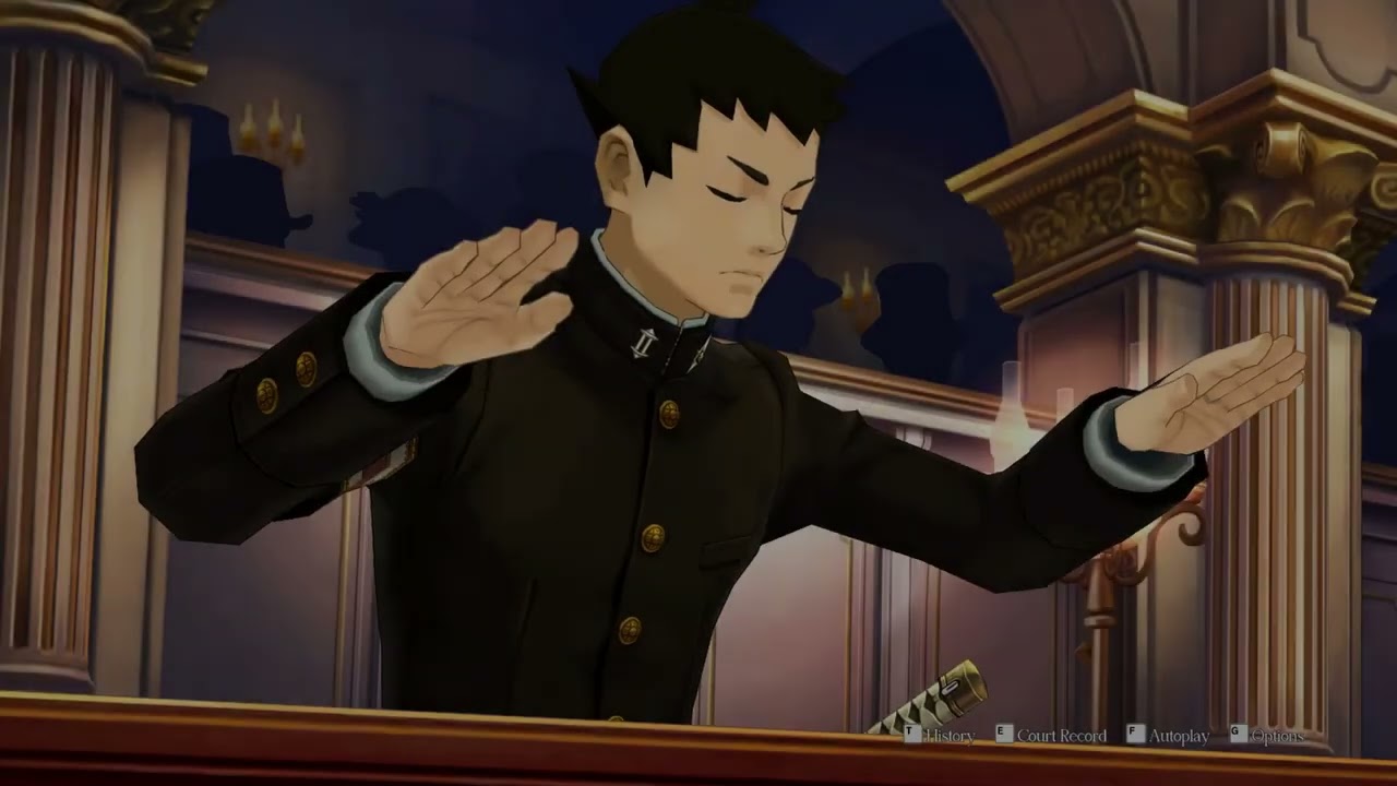 Every time the pursuit theme plays in The Great Ace Attorney
