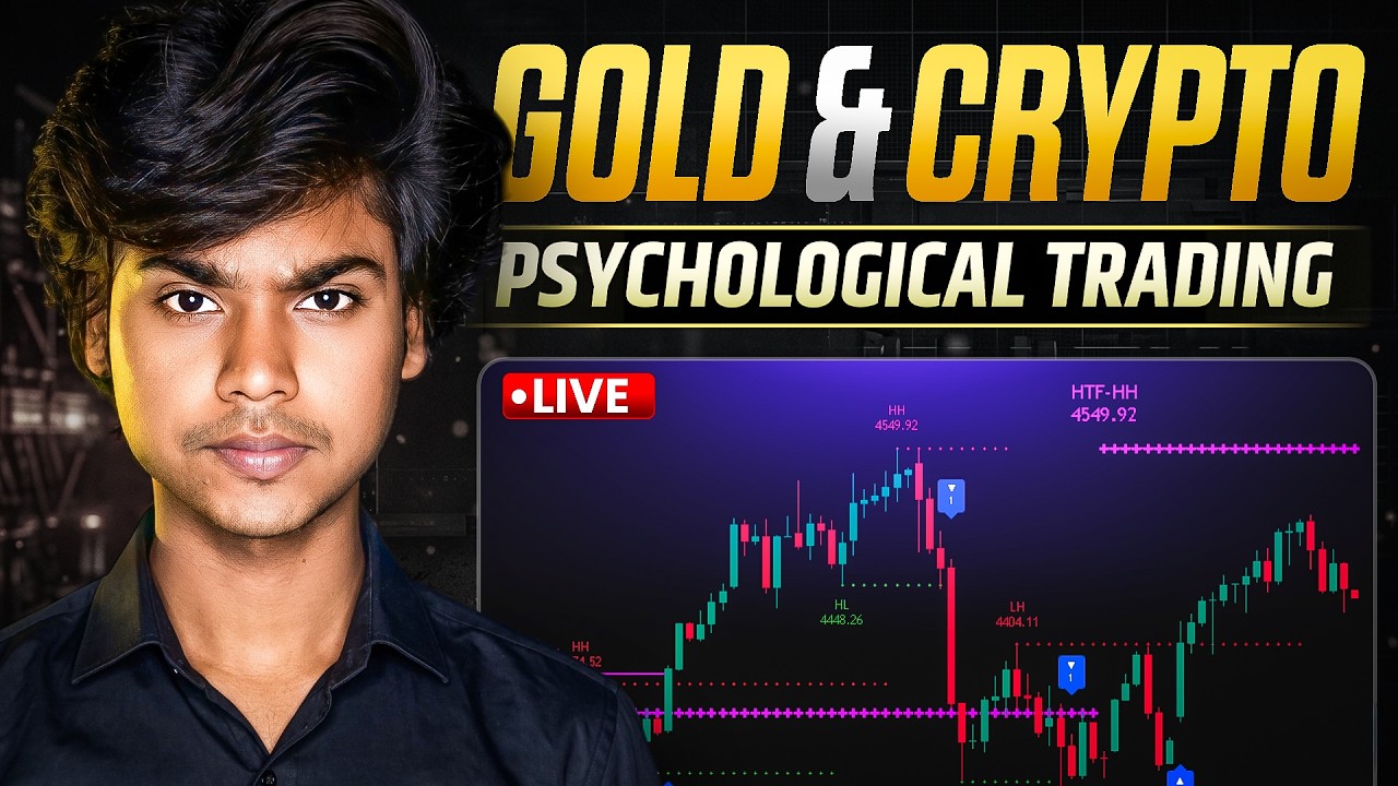 Live Crypto & Gold Psychological Trading 21 Aug  ||  #bitcoin #ethereum #cryptotrading #gold