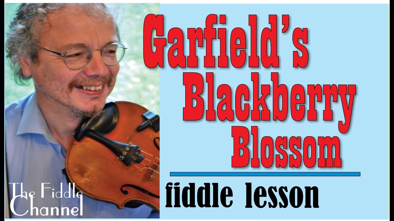 Garfield's Blackberry Blossom (fiddle lesson)