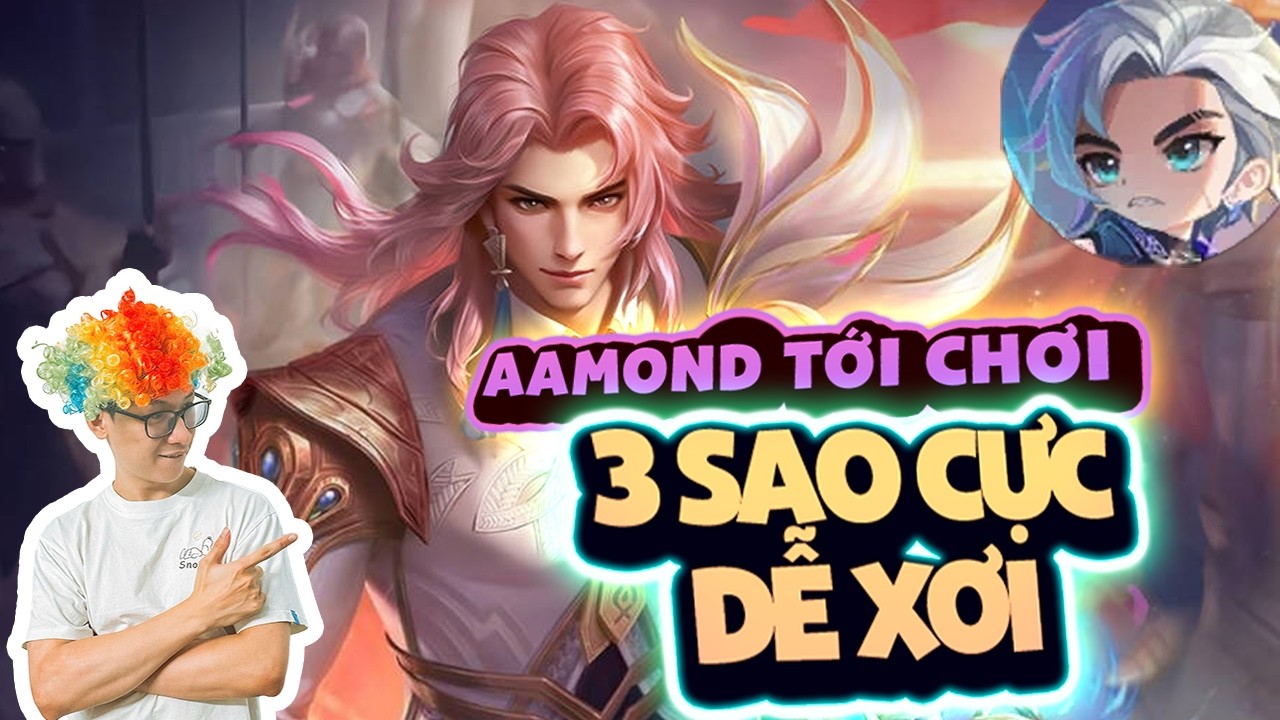 MCGG | AAMOND TỚI CHƠI | 3 SAO LÀ DỄ XƠI #MCGG #MAGICCHESSGOGO #SLY #SLYMCGG
