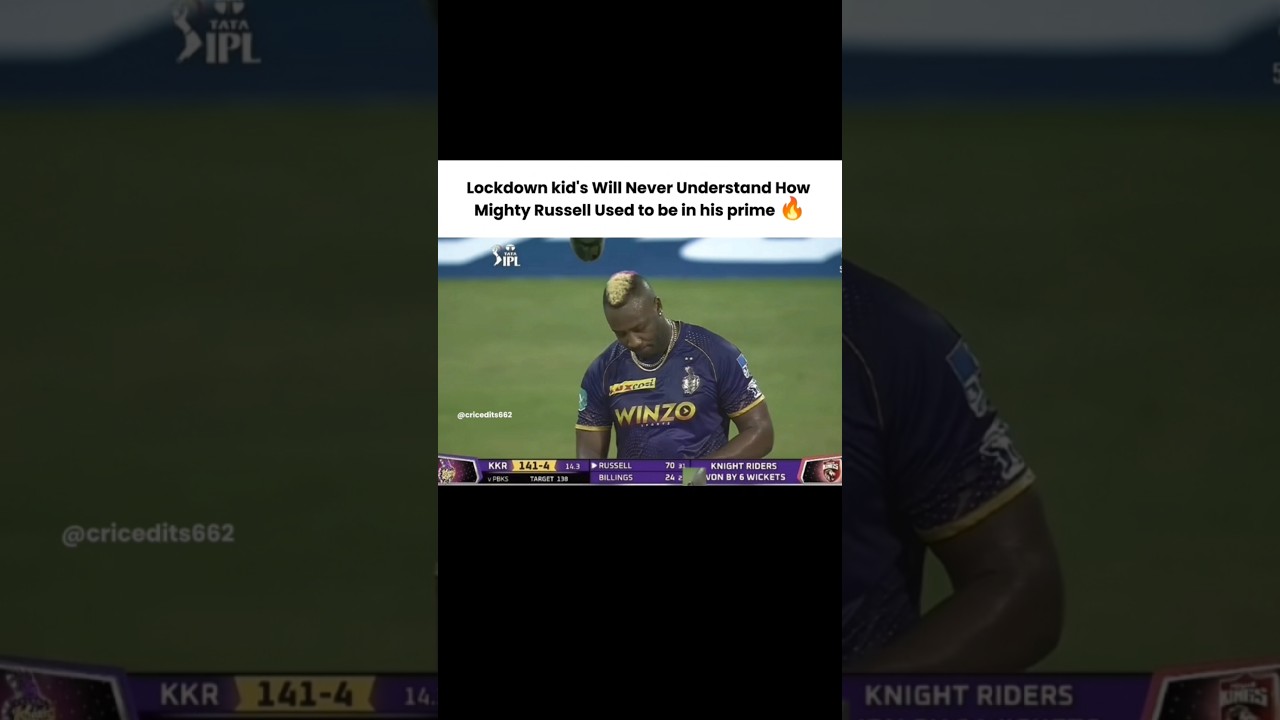 Russell In his Prime ☠️🔥 #cricket #shorts #andrerussell
