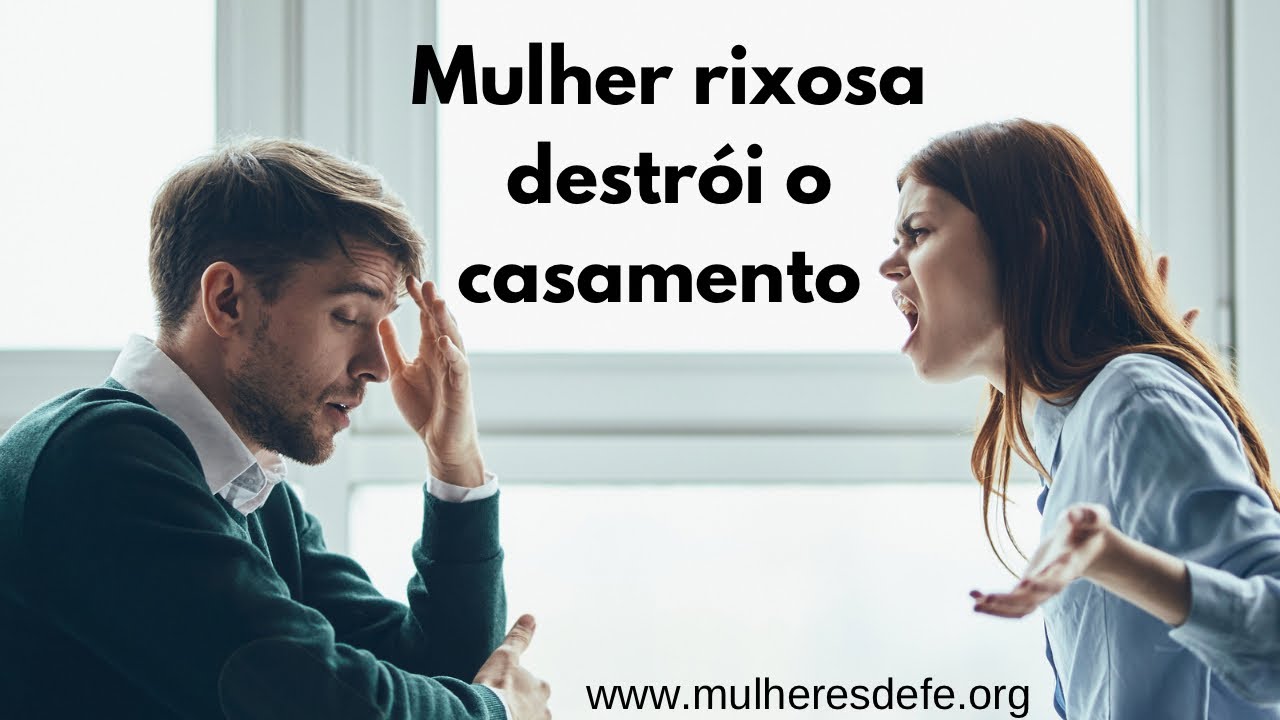 Mulher rixosa destrói o casamento
