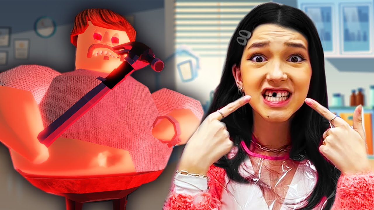 Roblox - Escapamos do Dentista Malvado (Escape Larry's Dentist) Luluca Games