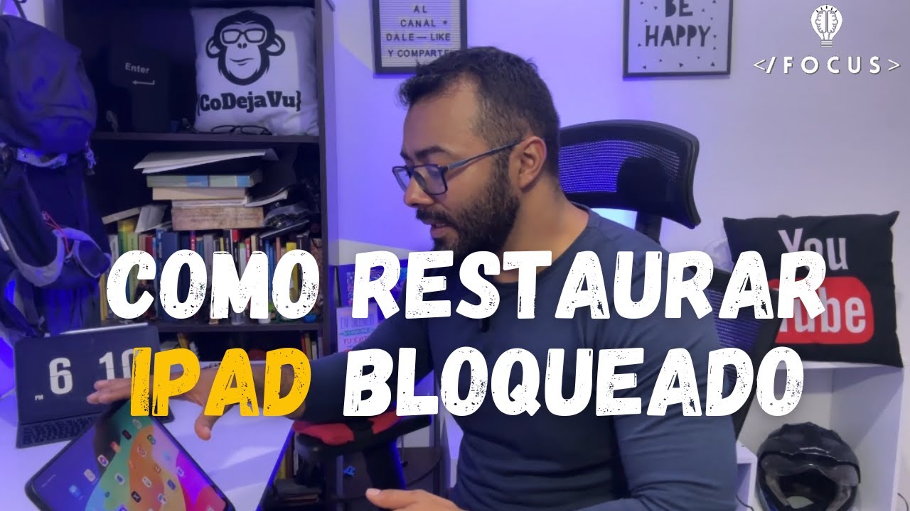 📱Como Restaurar Ipad Inactivo por olvido de clave 🔐