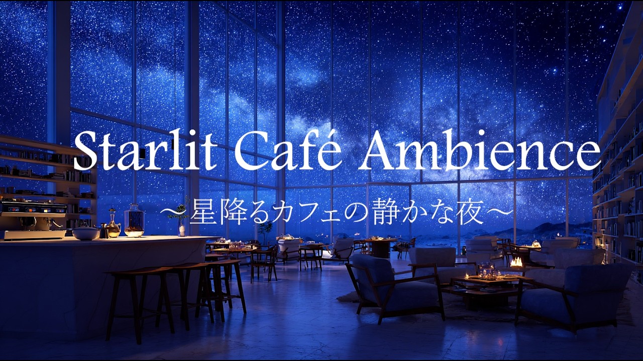 Starlit Café Ambience　～星降るカフェの静かな夜～