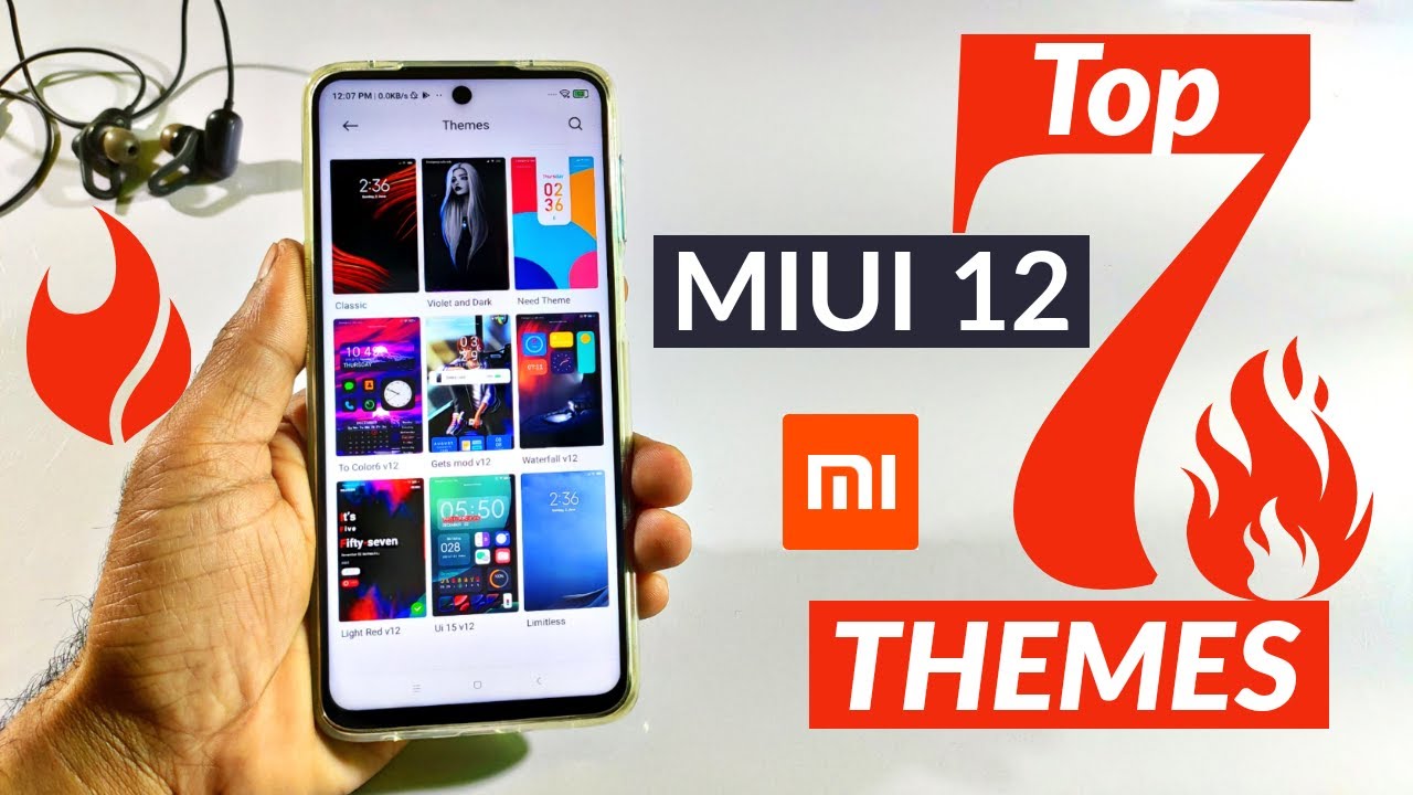 MIUI 12 Top 7 themes in December 2020 | Amazing Customizable MIUI themes