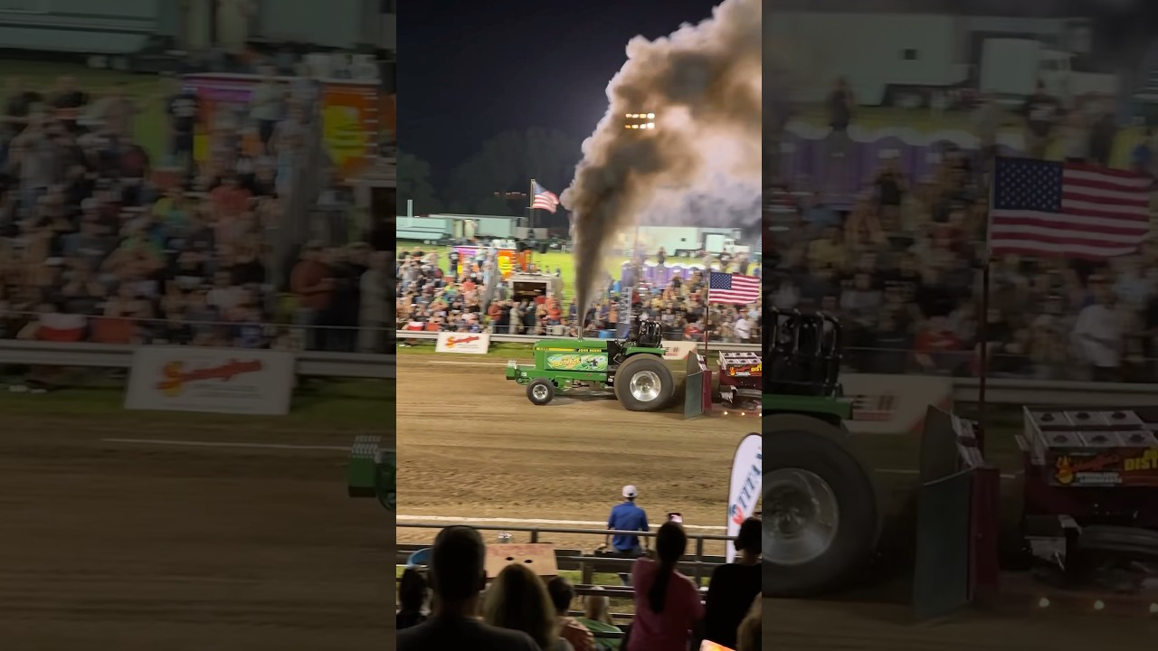 RUGRAT RAMPAGE | JOHN NARIGON | COLFAX COUNTY FAIR TRACTOR PULL 2025 #shorts #tractorpulling #ottpa