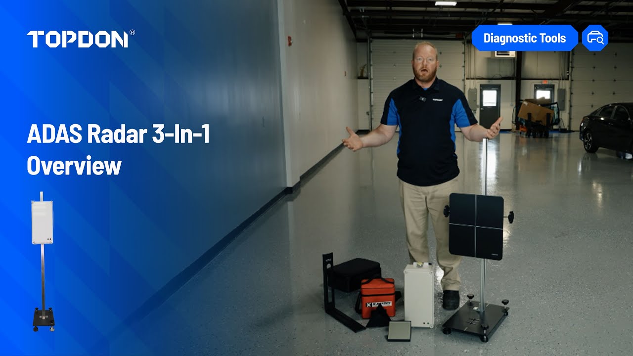 TOPDON ADAS Radar 3 In 1 Overview