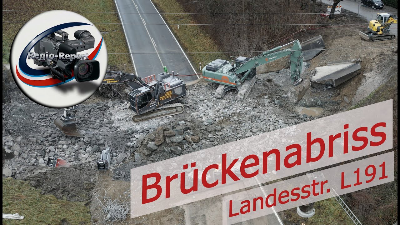 Brückenabriss an der L191: Warum die Wirtschaftsbrücke bei Mühlhausen-Ehingen entfernt werden musste