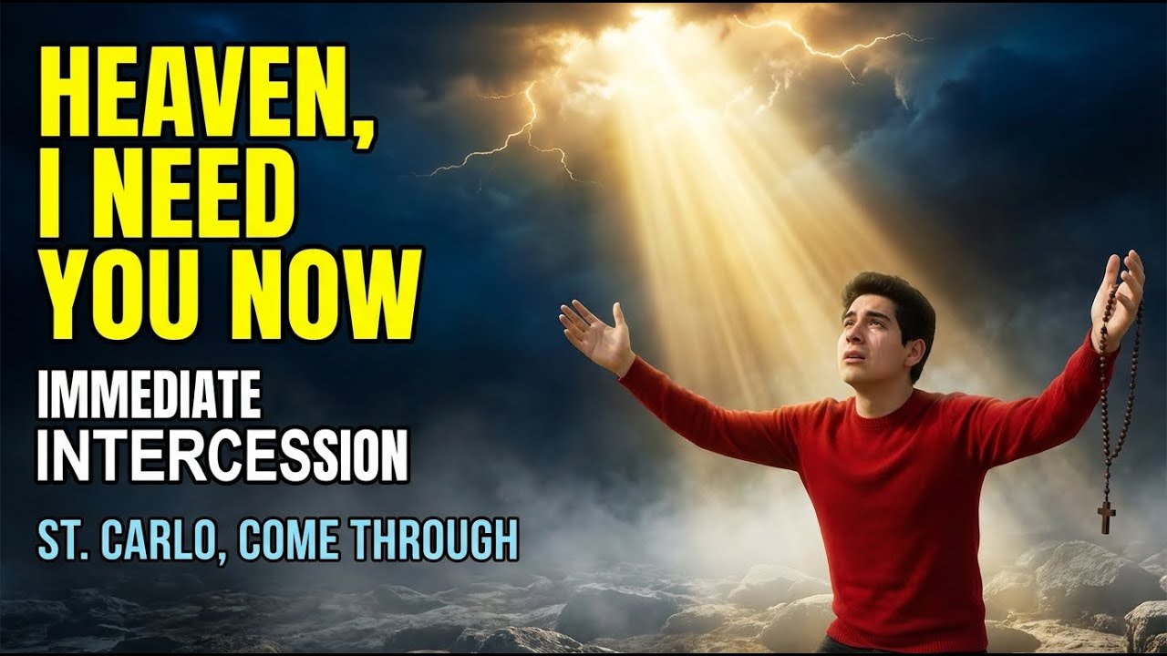 Immediate Intercession Ask Saint Carlo Acutis to Step In