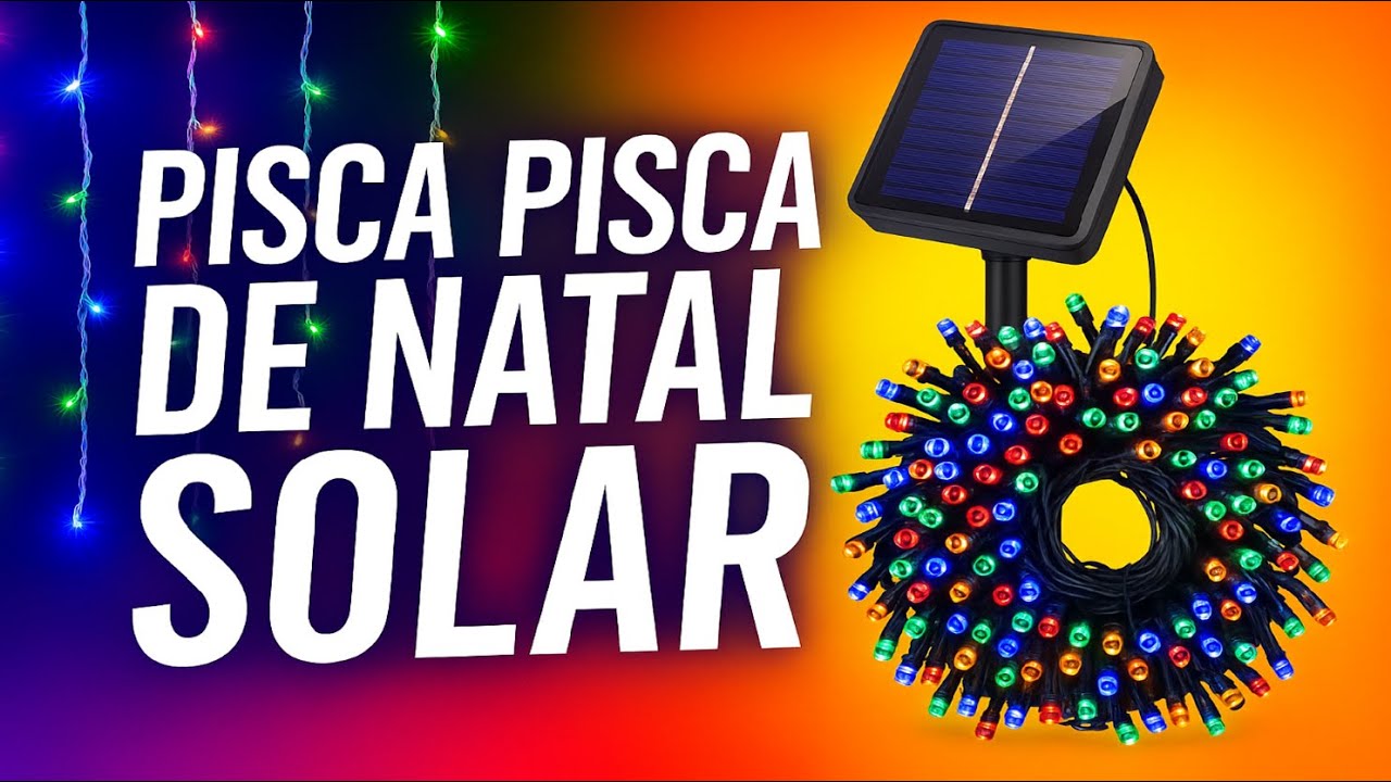 Pisca-Pisca Solar: Achei Que Era Meme, Mas FUNCIONA! 🎄✨