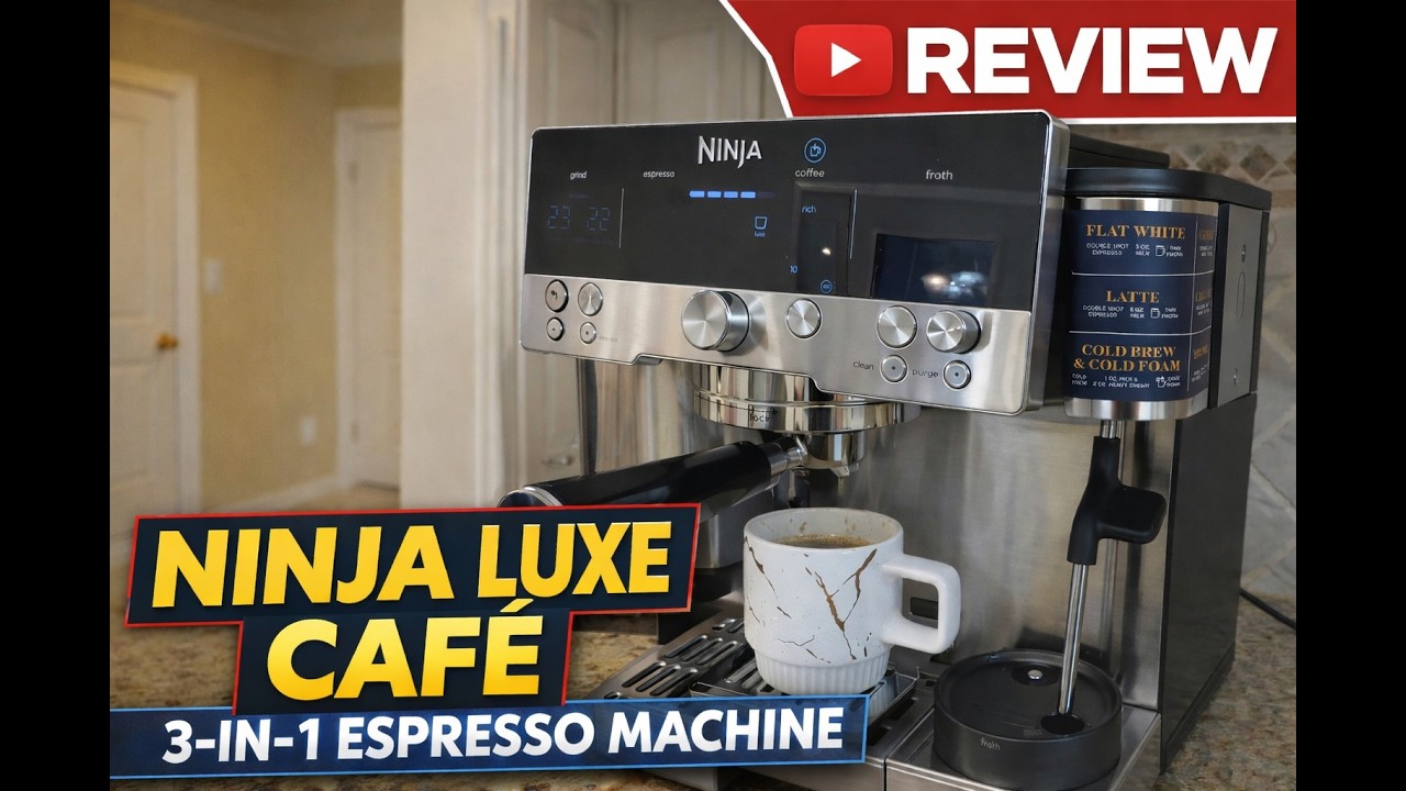 Ninja Luxe Café 3-in-1 Espresso Machine Review (Is It Worth It?)