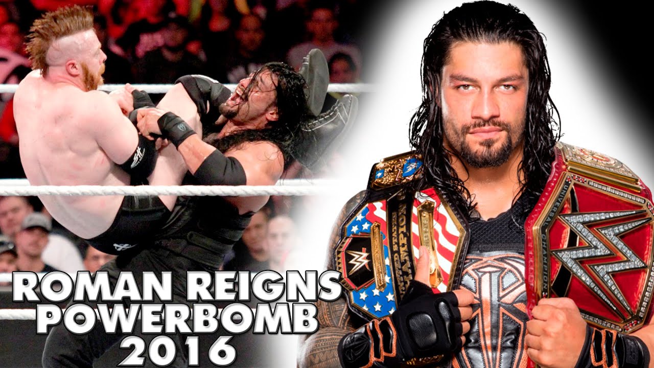 Roman Reigns - Powerbomb Compilation 2016