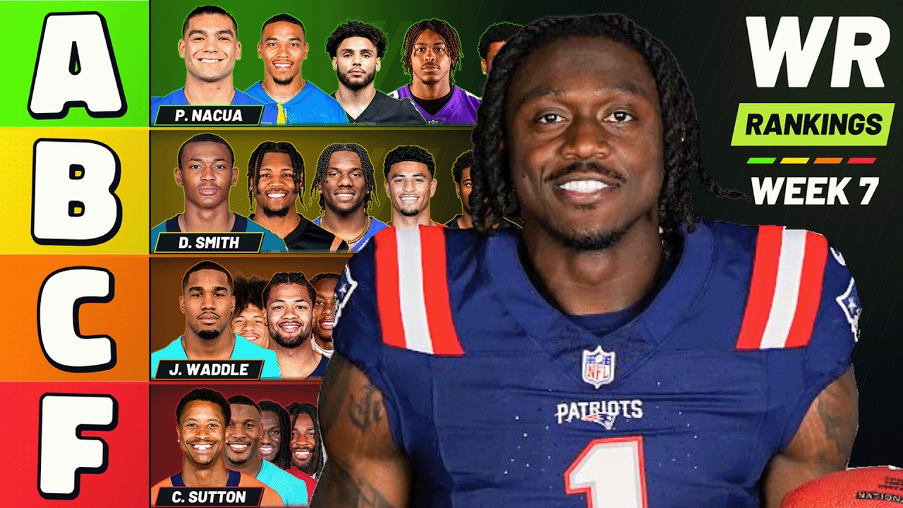 Ranking Every Week 7 Wide Receiver as a Sit or Start